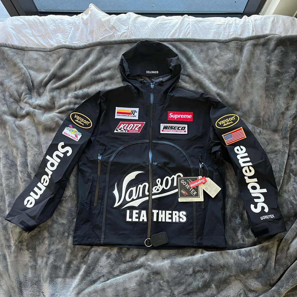 Supreme The North Face Vanson Leathers GORE-TEX Jacket